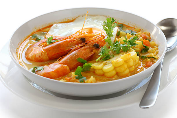 peruvian shrimp chowder